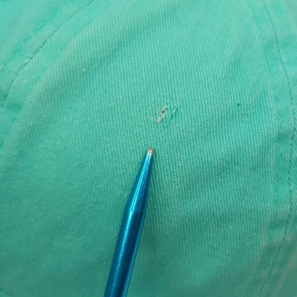 Lucky 7 Ft. Walton Beach 3D Embroidered Distressed Strapback Cap Beach Hat Blue - Picture 7 of 13